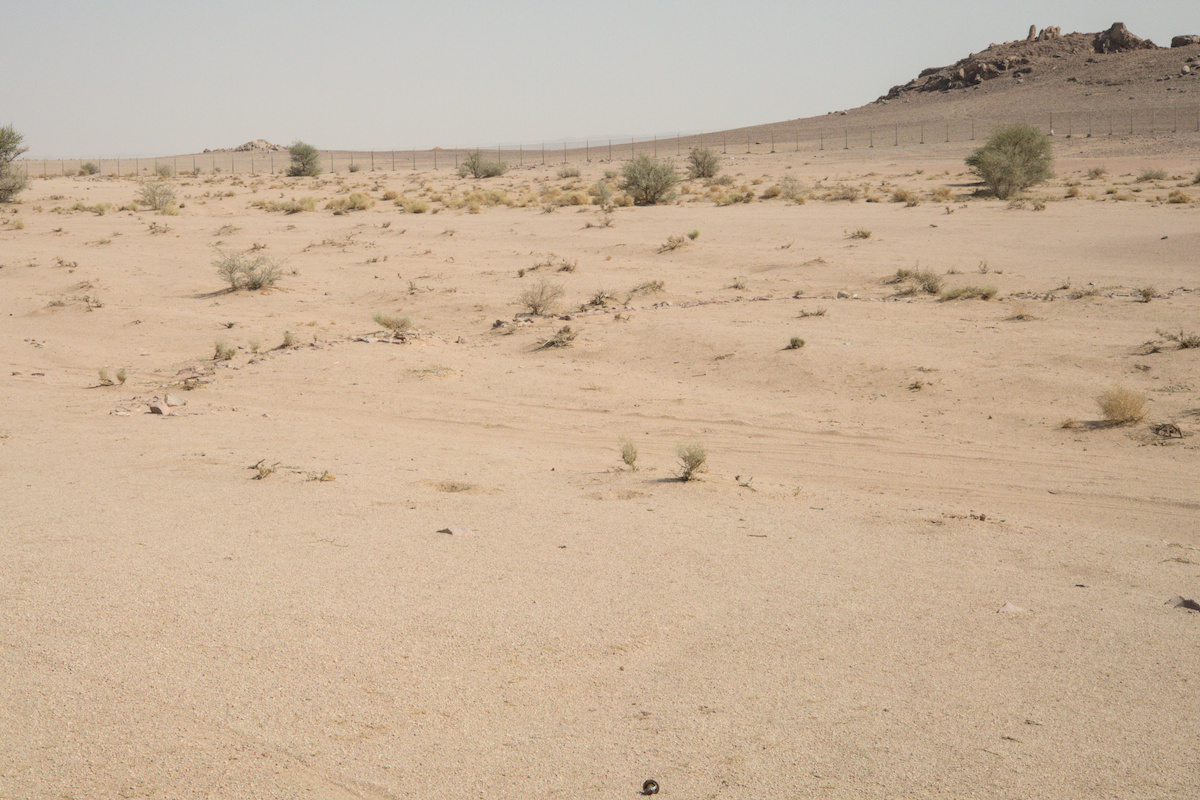 A ring of rocks buried in the ground