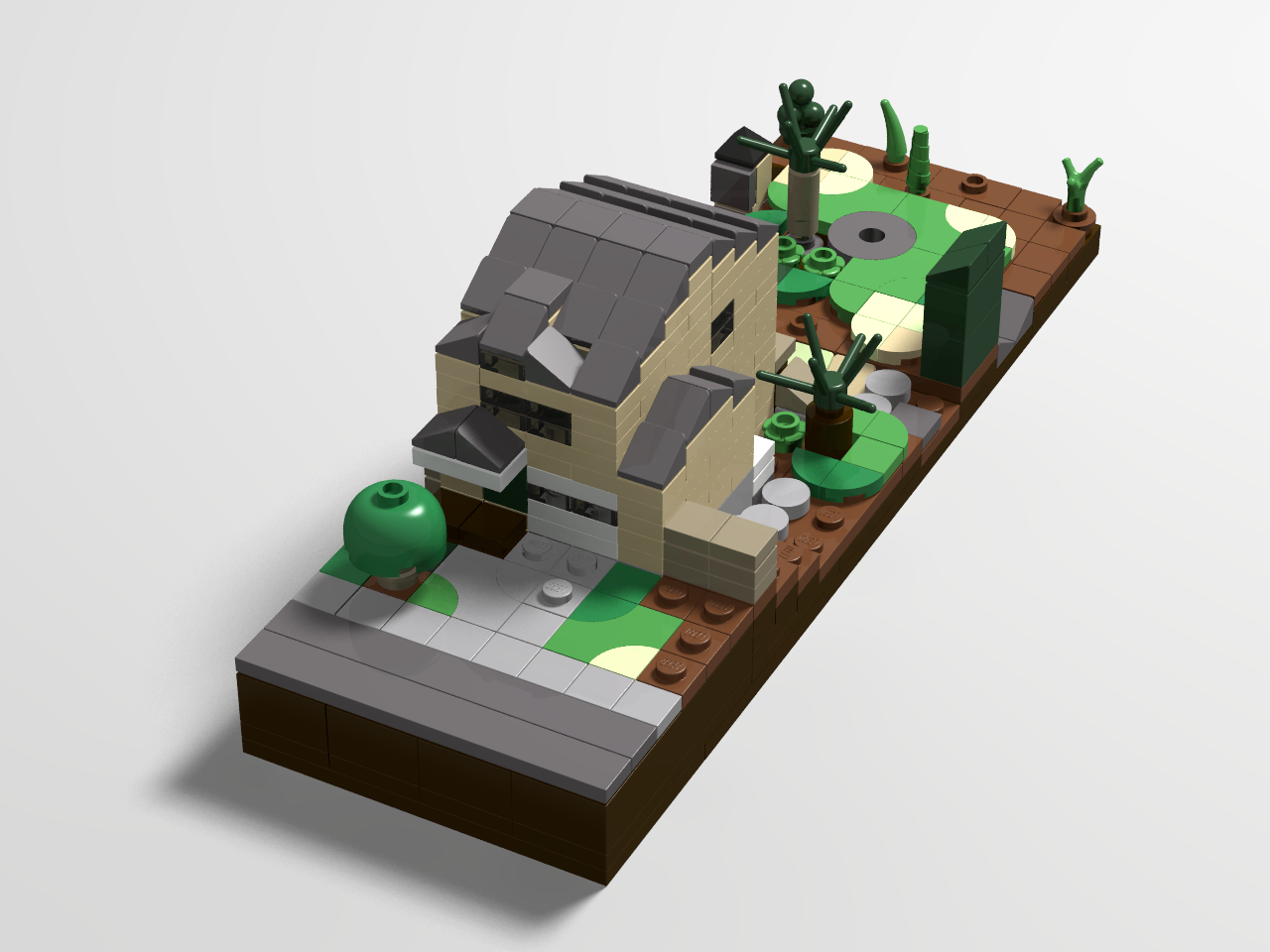 render of LEGO model