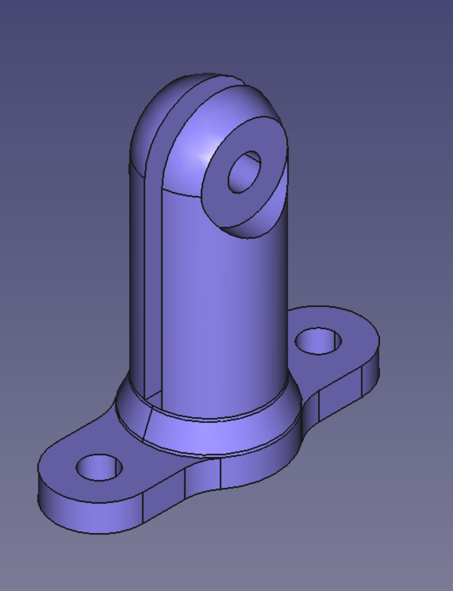 First mount CAD