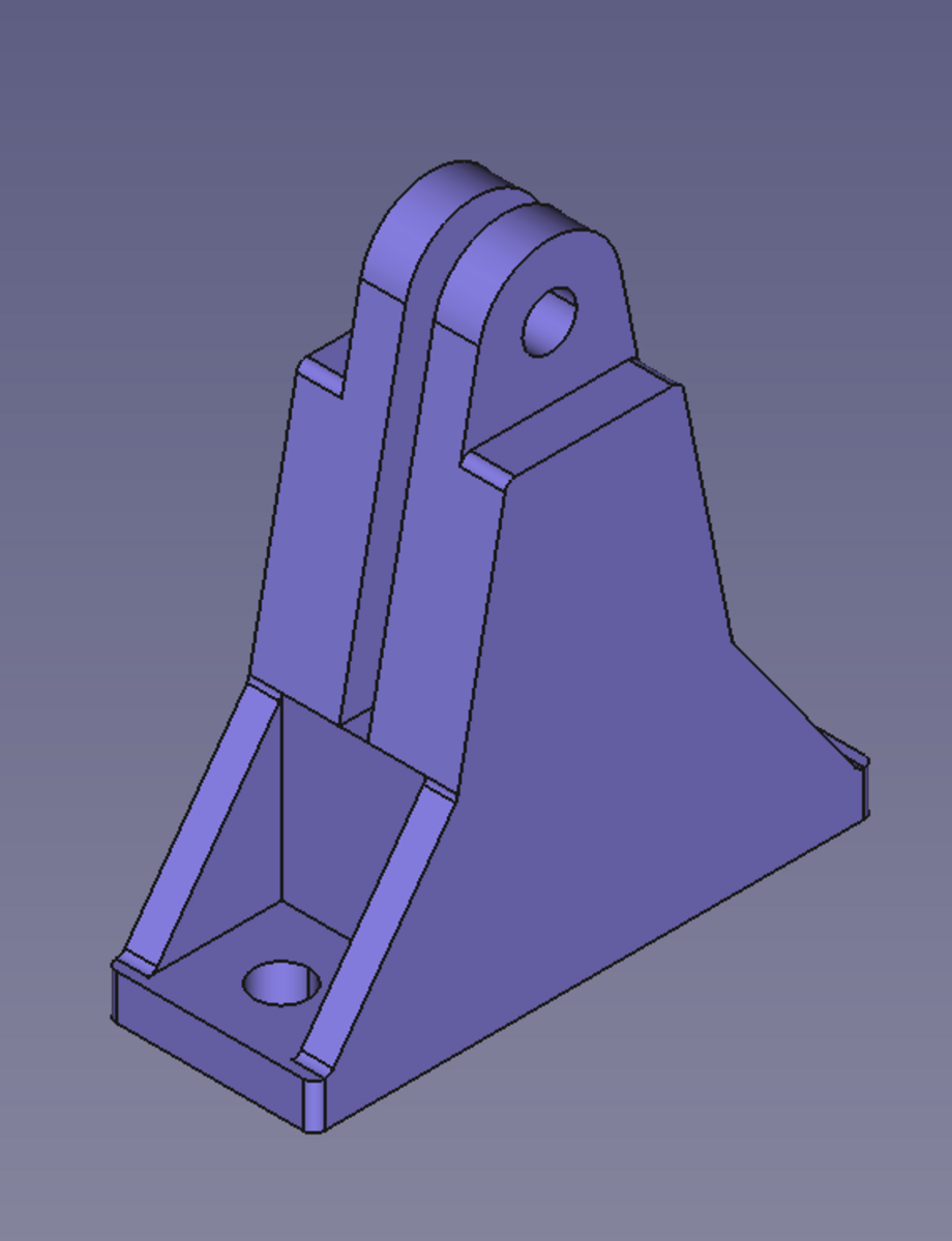 Second mount CAD