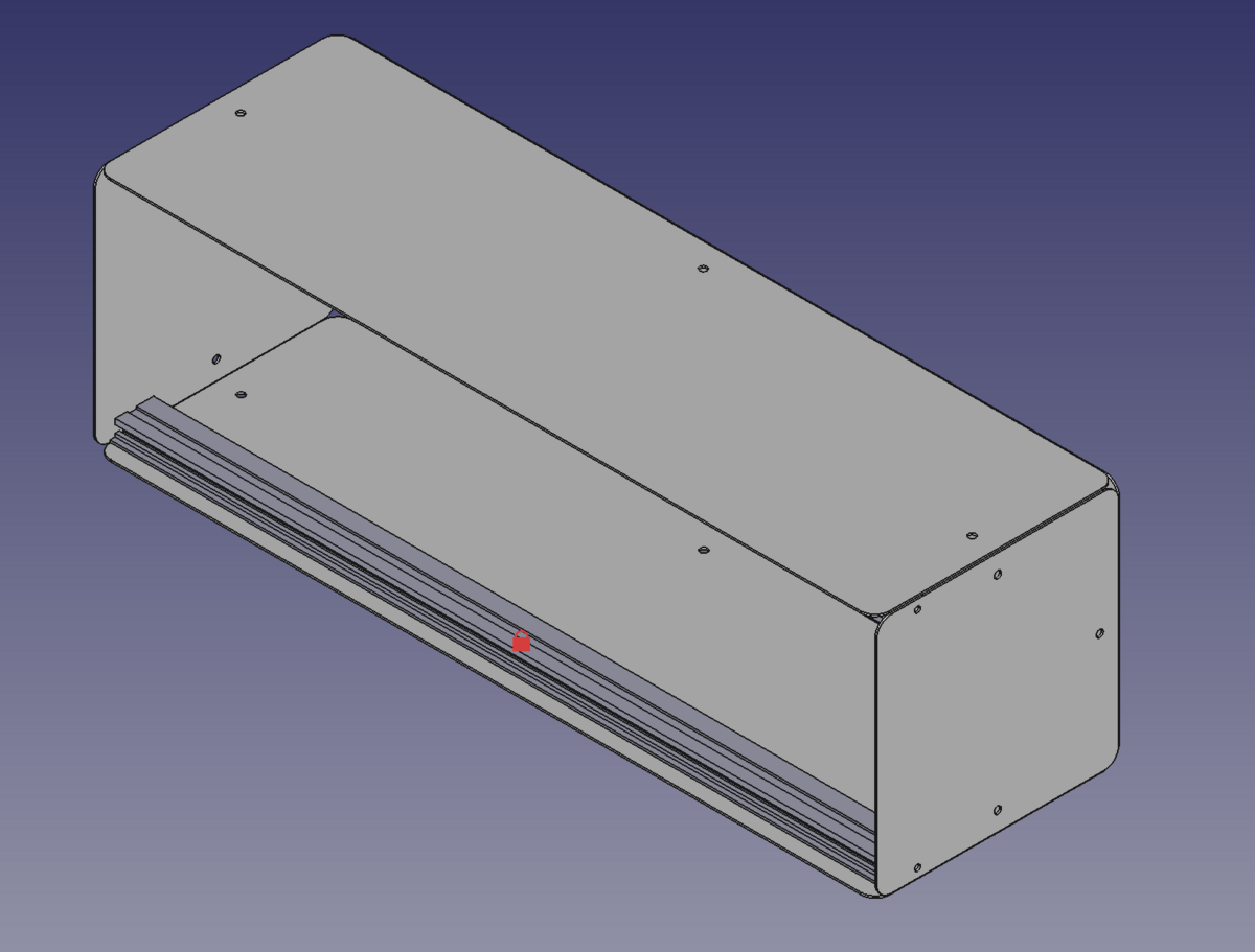 Teenage Engineering inspired CAD draft