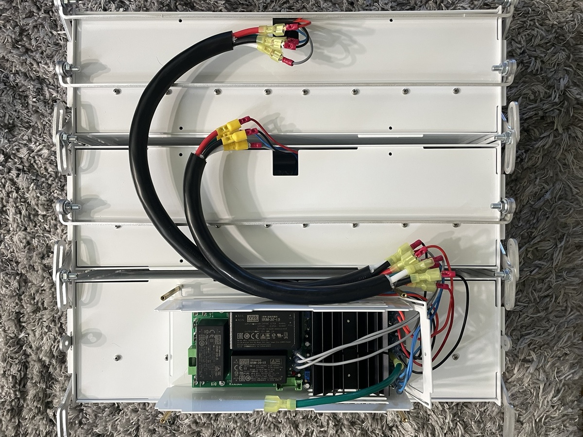 PSU wiring in-progress