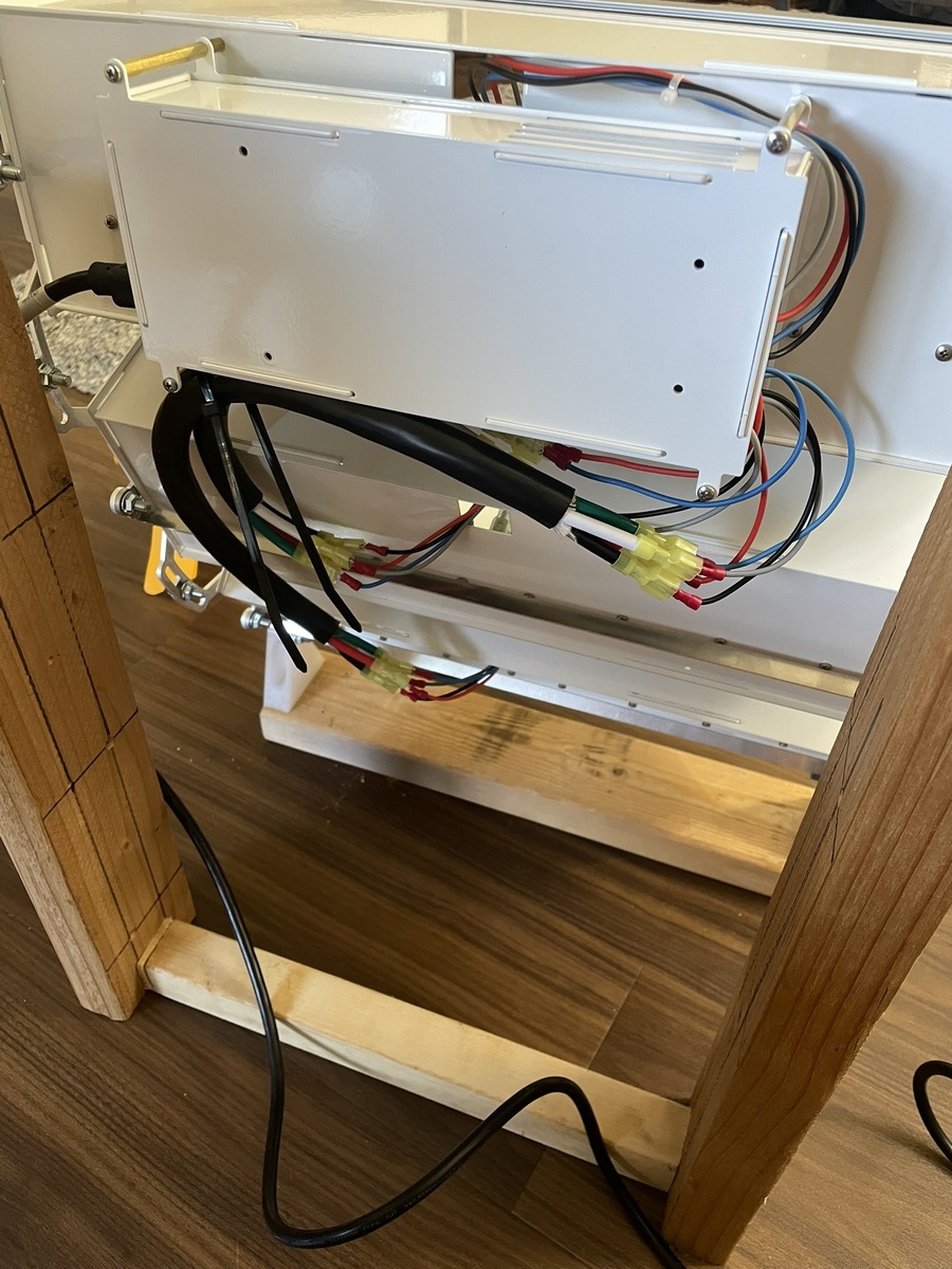 PSU attached to back of case